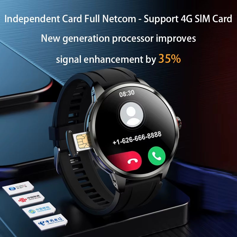 32GB+256GB Smartwatch 4G/5G LTE 900W Rotary HD Camera GPS WIFI Hisportpro App Bluetooth Smart Watch for IOS Android