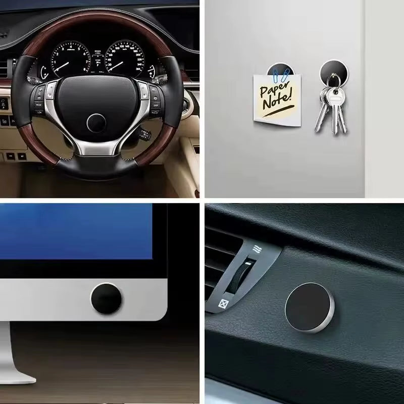 Magnetic Phone Car Holder Stand  Magnetic Mount Bracket Stick on Car Dashboard Wall for Iphone Samsung Xiaomi Huawei