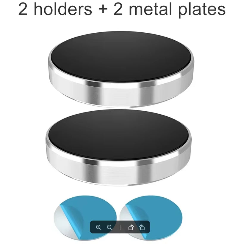 Magnetic Phone Car Holder Stand  Magnetic Mount Bracket Stick on Car Dashboard Wall for Iphone Samsung Xiaomi Huawei