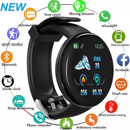 For Xiaomi Bluetooth Smart Watch Men Women Blood Pressure Heart Rate Monitor Sport Smartwatch Digital Watches Tracker Reminder