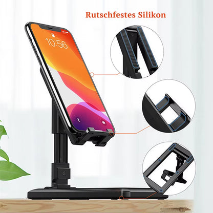 Foldable Desk Phone Holder Mount Stand for Samsung Iphone Adjustable Phone Holder for Huawei Xiaomi Desktop Holder