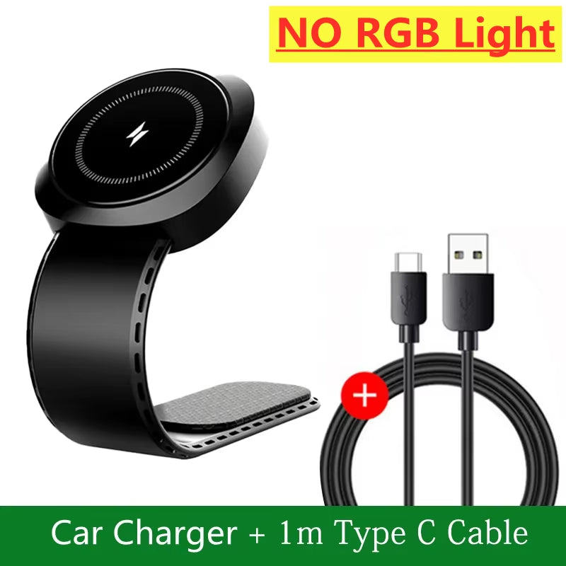 Magnetic Car Wireless Charger Stand Car Phone Holder Mount Dashboard 15W Fast Car Charging for Iphone 15 14 13 12 Pro Max Mini
